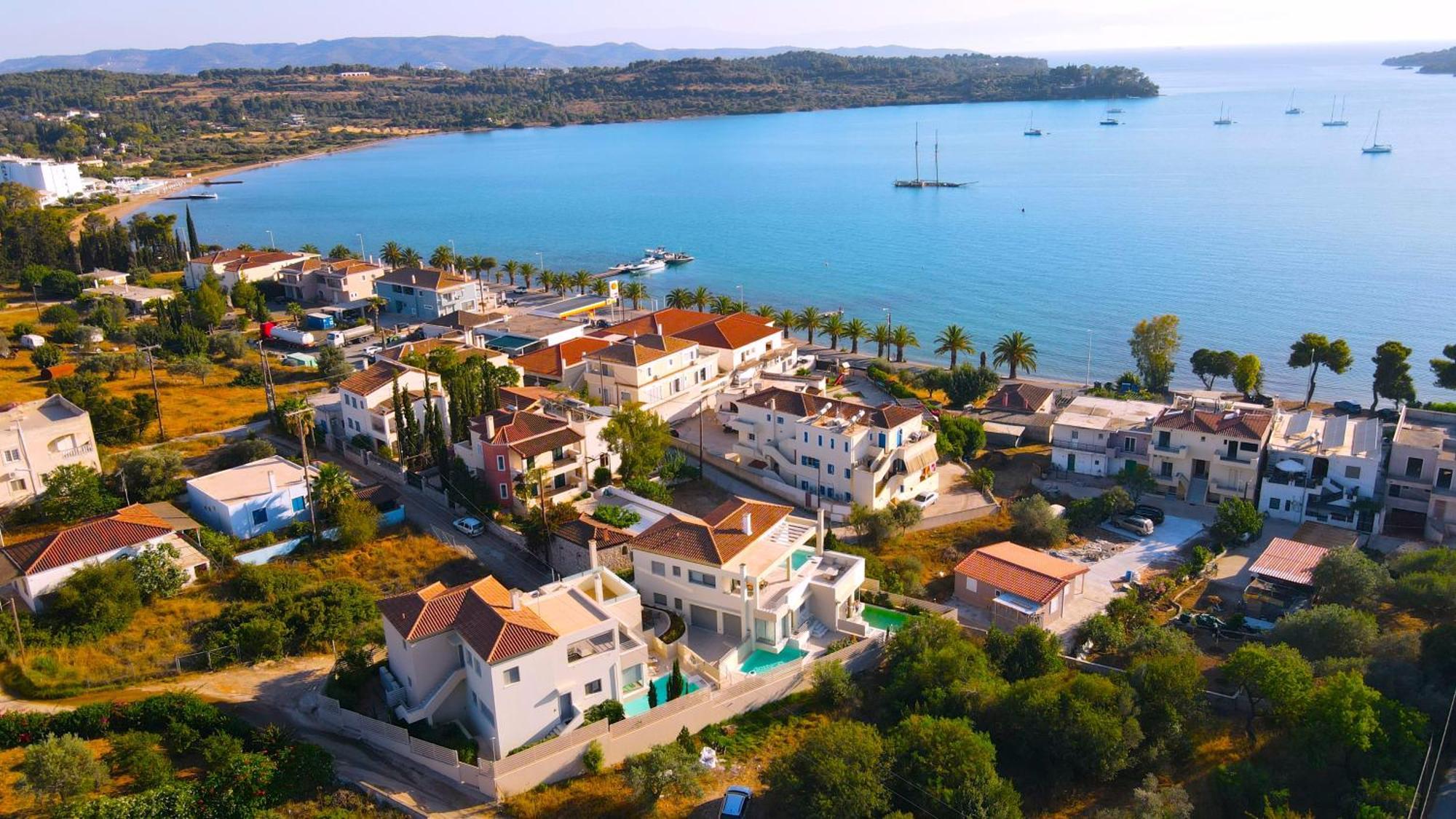 Luxury Houses With Private Pools In Porto Heli By Goutos Properties Kültér fotó